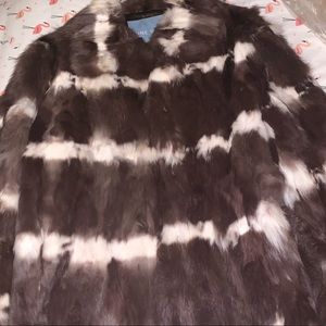 Rabbit Fur Coat